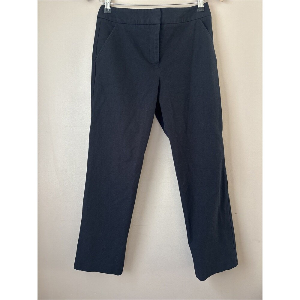 Trina Turk Women’s Black Straight Leg Dress Pants Size 4 Career Office Wear